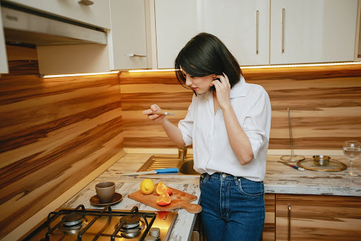 Dapur Minimalis Serba Kayu