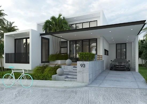 Desain Rumah 1 Lantai Modern