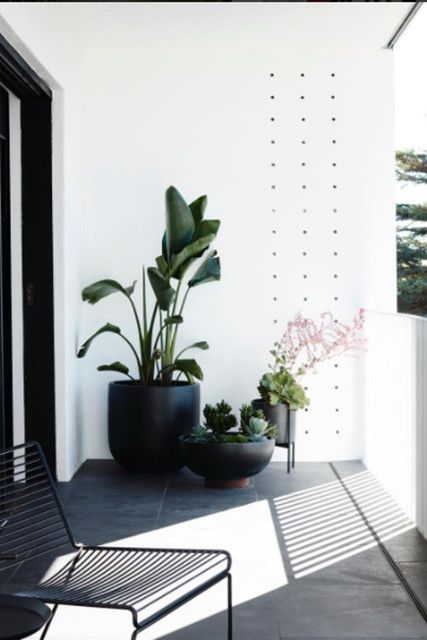 teras minimalist sederhana