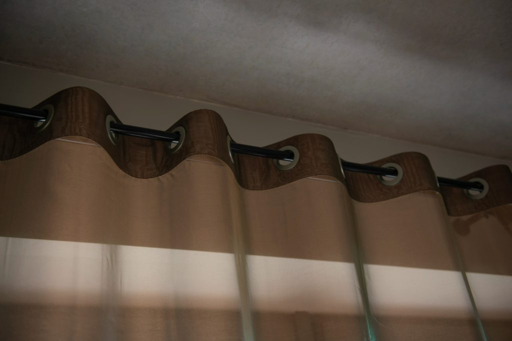 Grommet and Eyelet Curtain