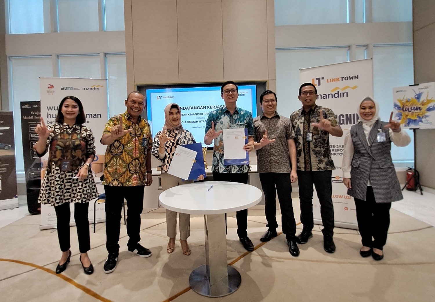Bank Mandiri dan LinkTown Bekerjasama untuk Meningkatkan Pertumbuhan KPR