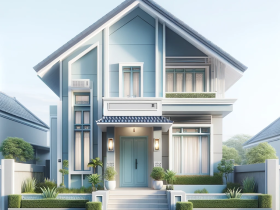 Rekomendasi Kombinasi Cat Rumah Warna Biru Muda Untuk Hunian Anda