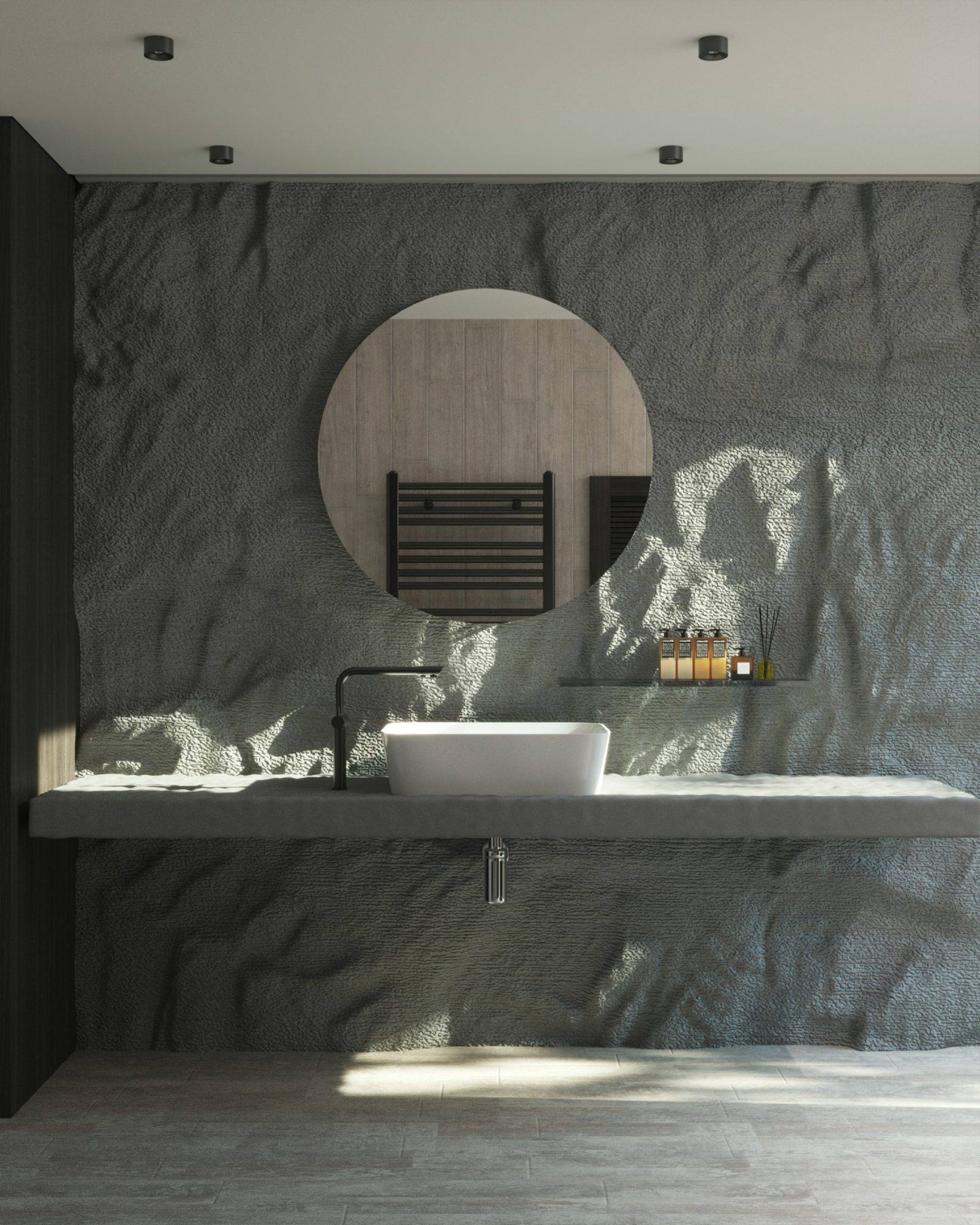 Ragam Desain Kamar Mandi Industrialis Kekinian Ragam Desain Kamar Mandi Industrialis Kekinian