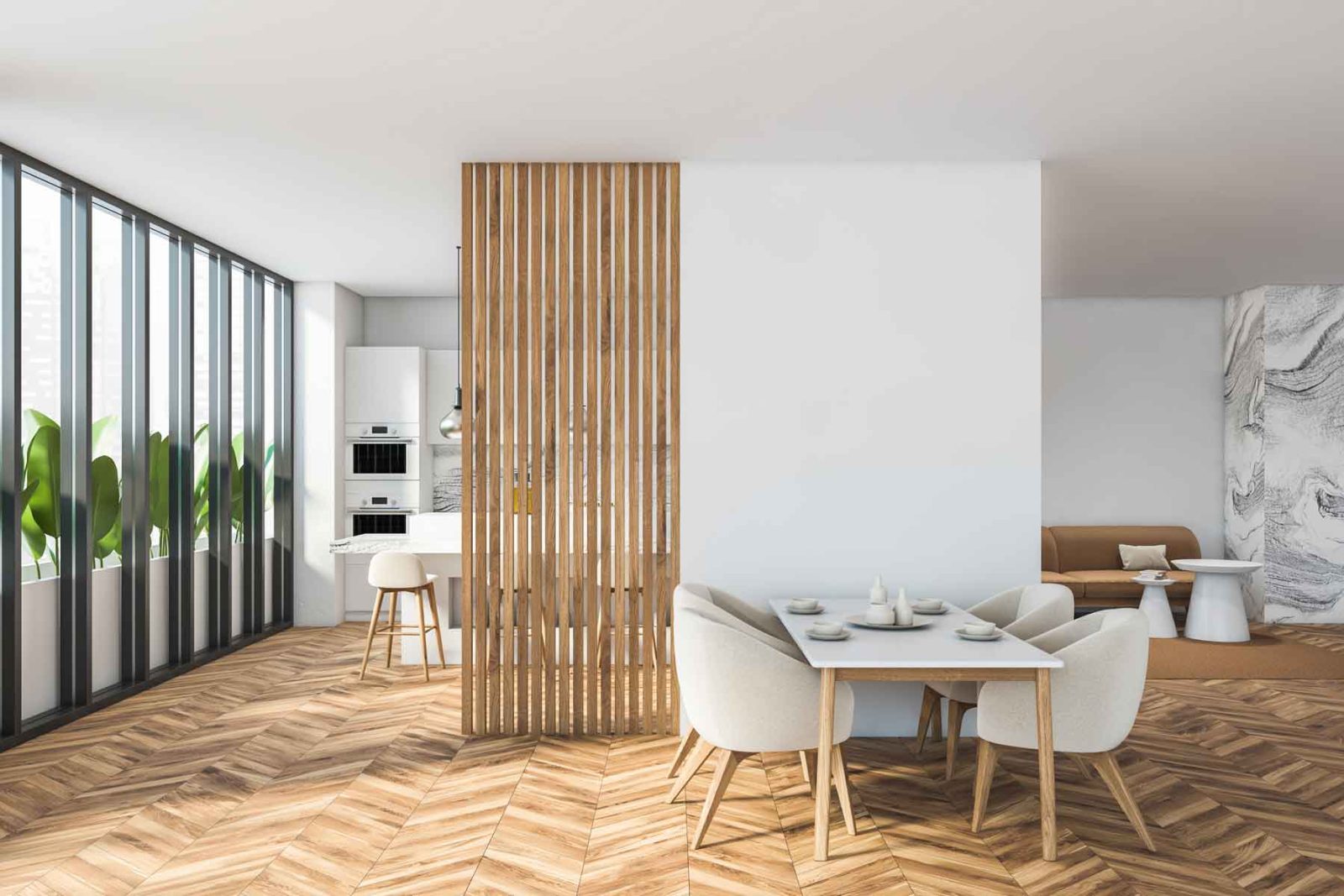 15 Ide Pembatas Ruangan dari Triplek untuk Hunian Stylish dan Fungsional