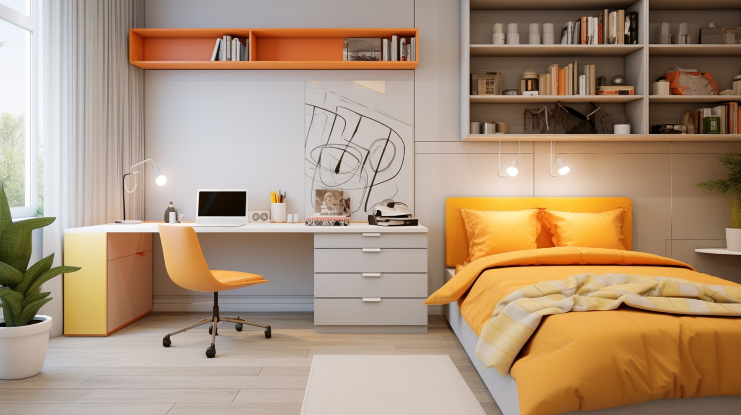 8 Ide Inspirasi Unik Ruang Kerja Minimalis di Kamar