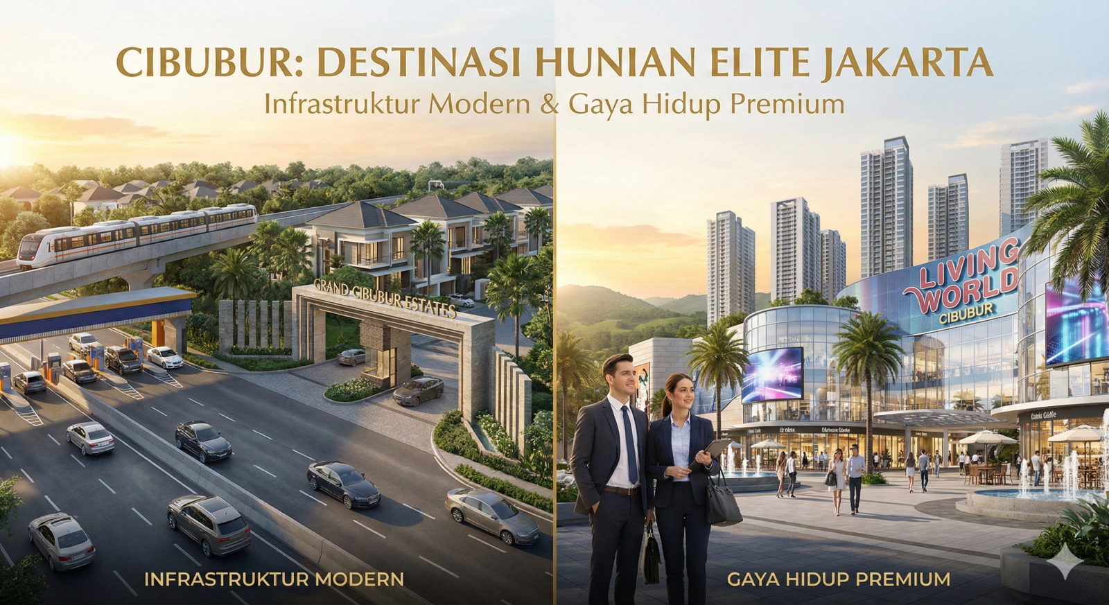 Kawasan Cibubur Kini Telah Menjadi Destinasi Hunian Paling Bergengsi bagi Kaum Elite Jakarta