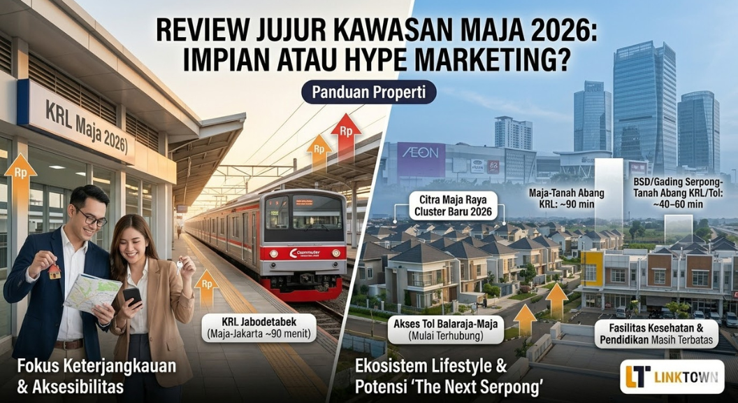 Review Jujur Kawasan Maja 2026: Benarkah Akan Jadi “The Next Serpong” Buat Milenial?
