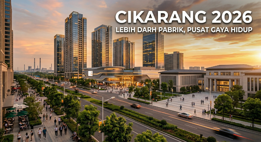 Analisis Prospek Investasi Properti di Cikarang Pusat Gaya Hidup 2026 Tidak Sekedar Pabrik