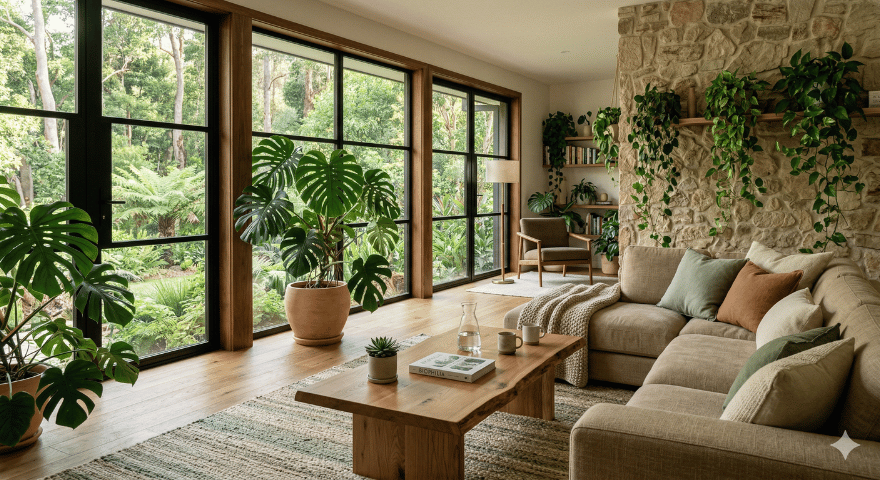 Membawa Alam ke Dalam Rumah: Tren Biophilic Design yang Bikin Pikiran Lebih Tenang