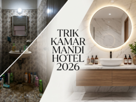 Mengakali Kamar Mandi Sempit Agar Terlihat dan Terasa Seperti Fasilitas Hotel Bintang 5