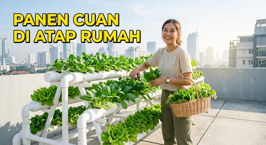 Mengubah Hobi Berkebun Jadi Cuan – Sayuran Apa yang Paling Cepat Panen di Rooftop Minimalis?