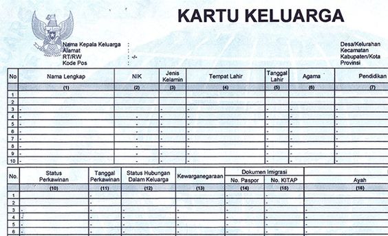Cara Membuat Kartu Keluarga dan Apa Saja Persyaratannya (Online & Offline)