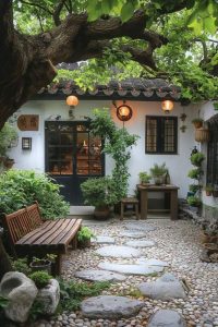 Desain Rumah Minimalis 3 Kamar Ukuran 7×10 dengan Halaman