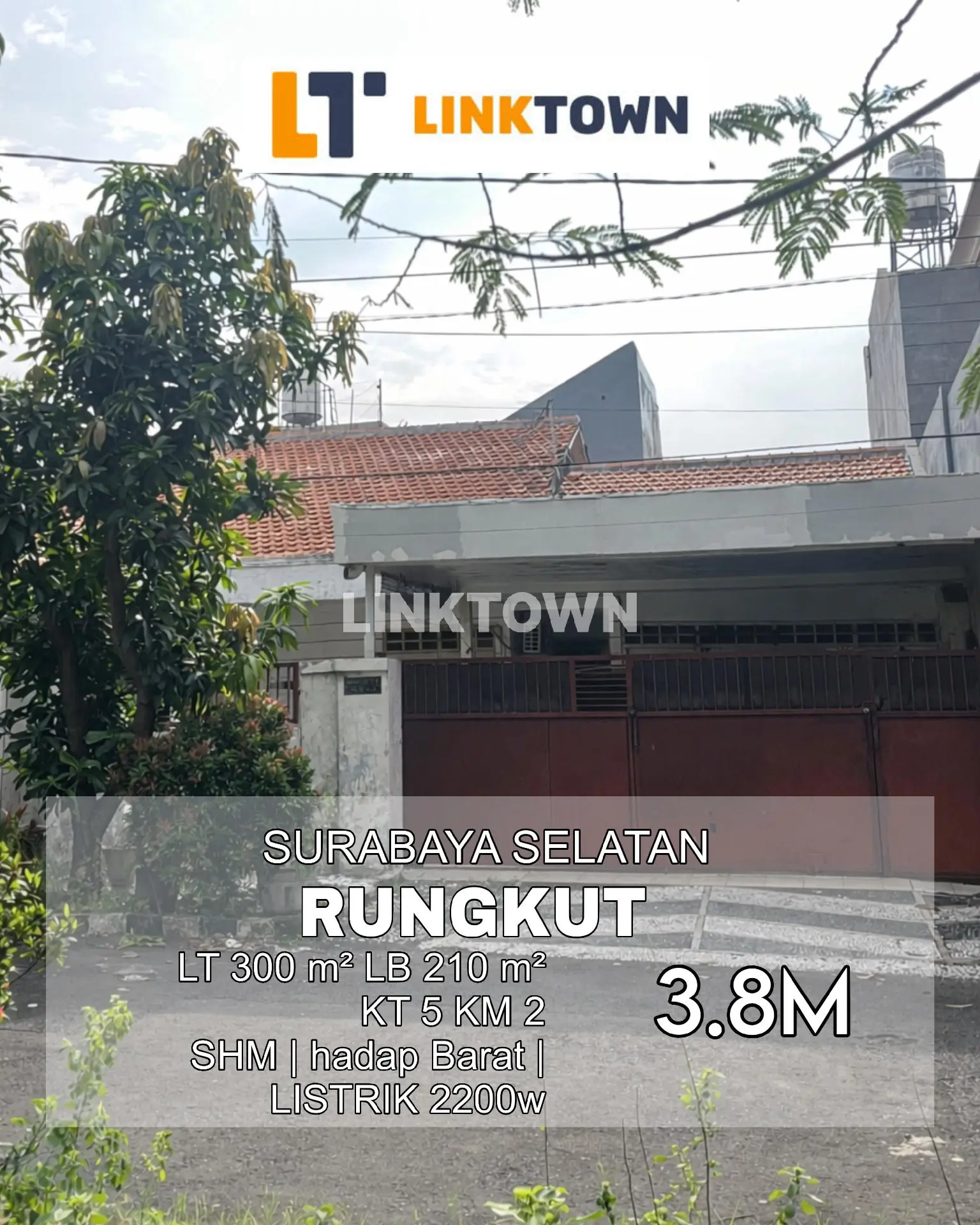 Dijual Rumah Lokasi Sangat Strategis di Rungkut Surabaya Dekat Kawasan Industri