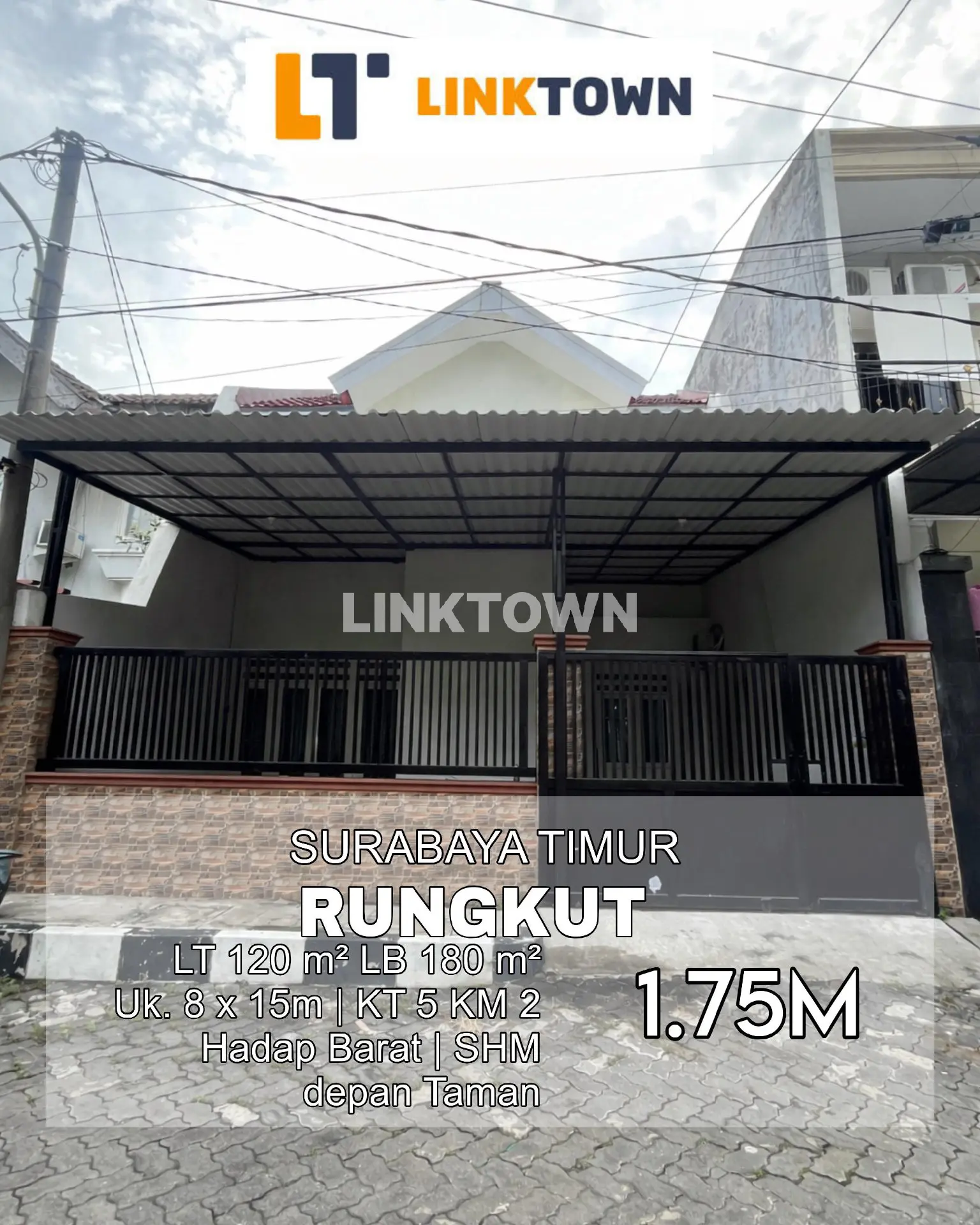 Rumah Semifurnished di Rungkut Sangat Strategis Dekat Sier