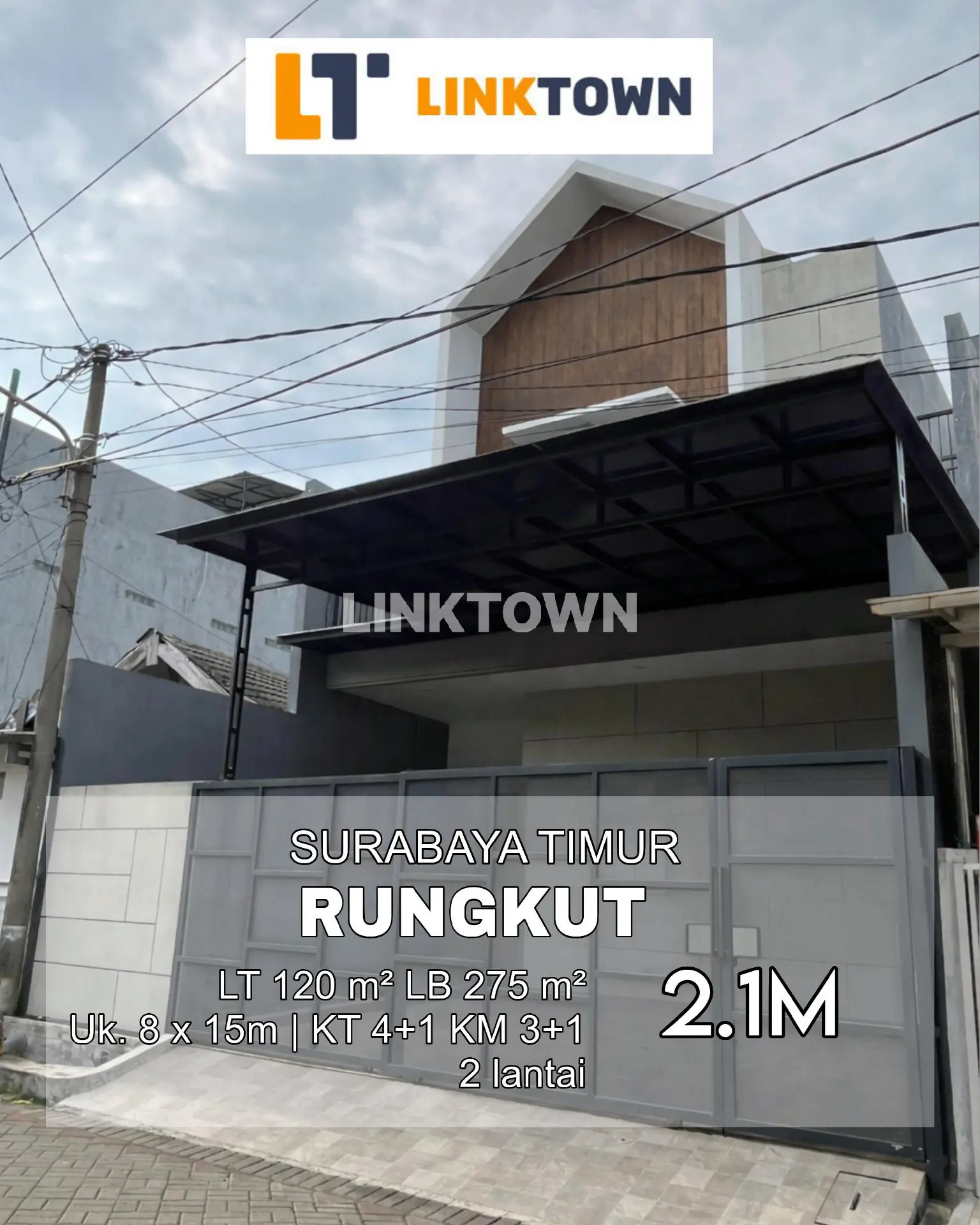 Disewakan Under Market Rumah Baru di Rungkut Surabaya Timur