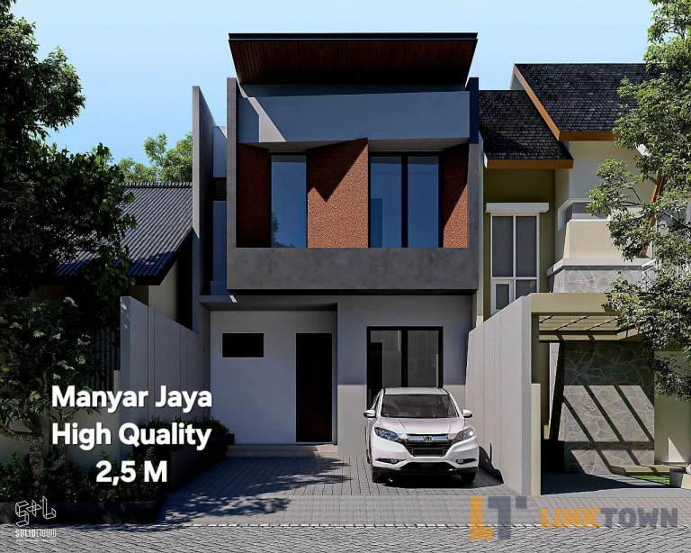 Perumahan Manyar Jaya 8 Blok A-35A Hight Quality 2 Lantai Sukolilo Surabaya Timur 