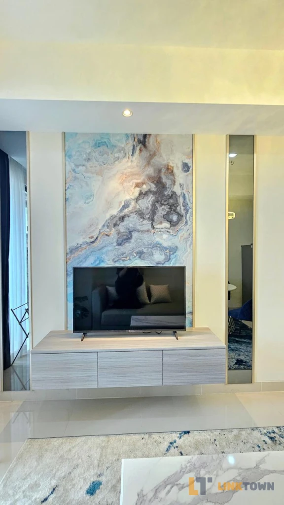 Dijual New Gress dan Full Furnished Apartemen Grand Sungkono Lagoon Tower Dukuhpakis Surabaya 