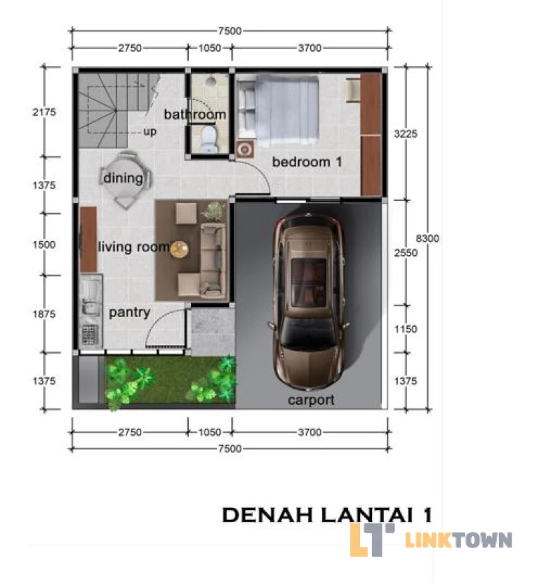 Rumah Baru Modern Minimalis Kuwukan Sambikerep Surabaya 