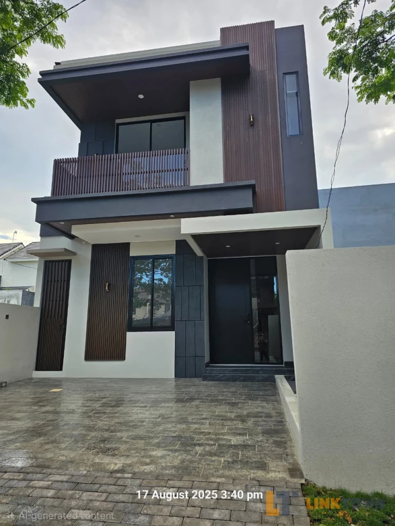 Rumah Baru Dengan Row Jalan Luas Cluster Northwest Lake Citraland Surabaya Barat