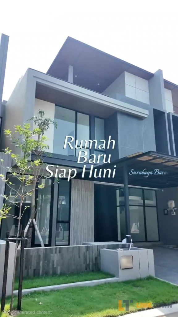Rumah Siap Huni District 9 Tipe Ardmore Citraland Utama Surabaya