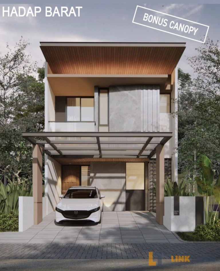 Dijual Rumah 2 Lantai Lokasi Strategis di Perumahan Northwest Lake Citraland